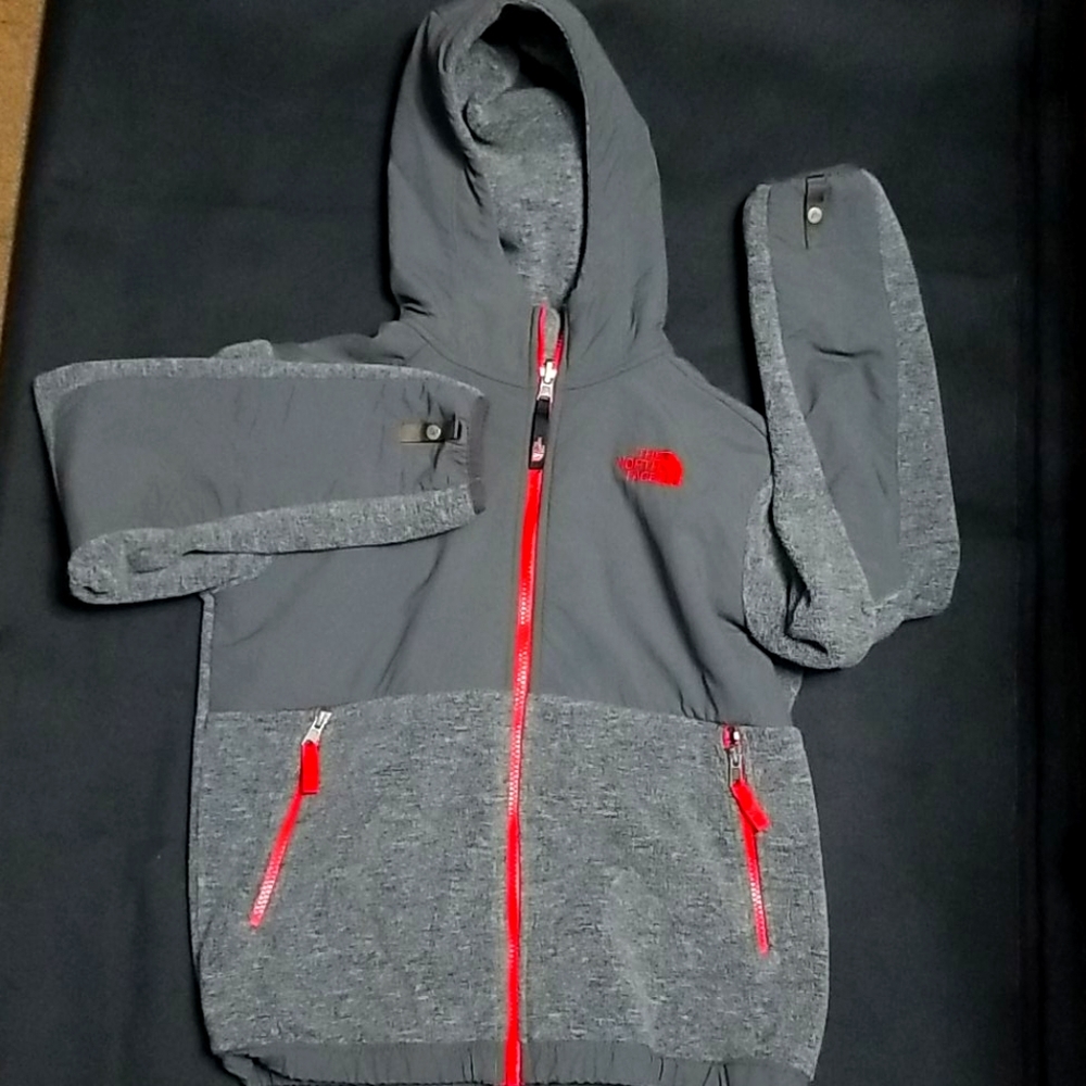 The North Face fleece hoodie